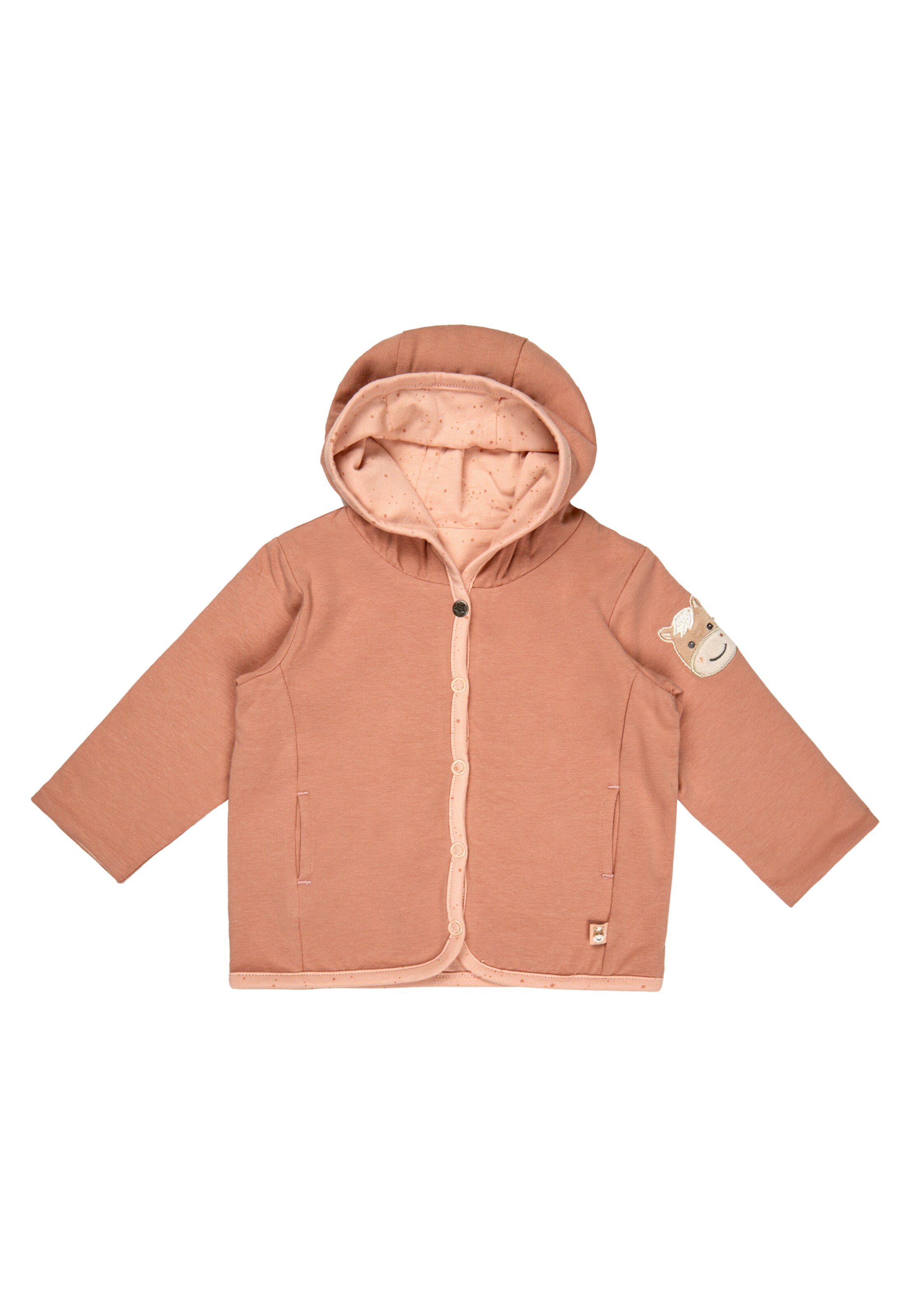 STERNTALER Between-Season Jacket 'Sunny' in Orange: front