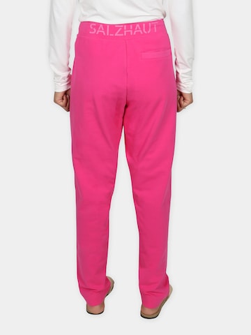 salzhaut Regular Hose 'Annerwärts' in Pink: Vorderseite