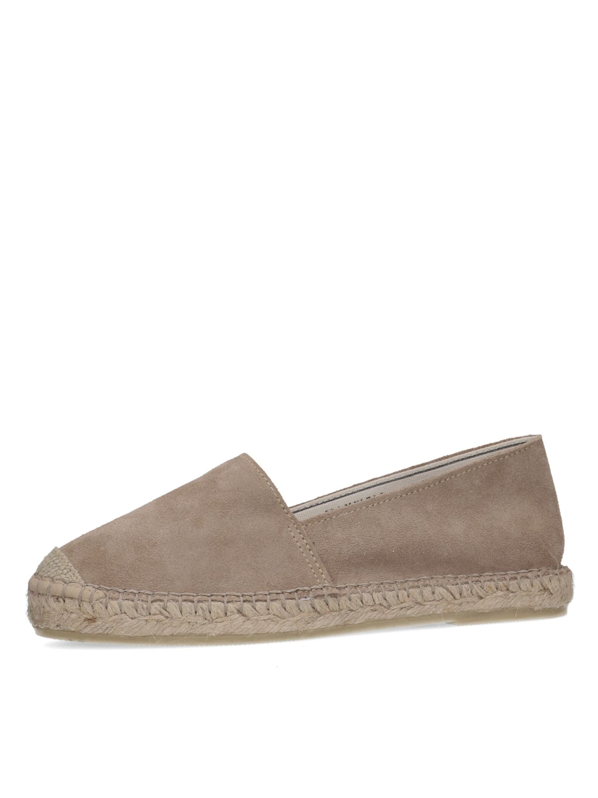 MANFIELD Espadrilles in Grijs: voorkant