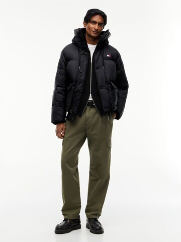 Tommy Jeans Winterjas in Zwart