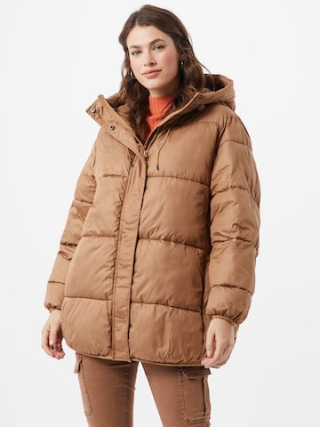 Veste d’hiver ONLY en marron : devant