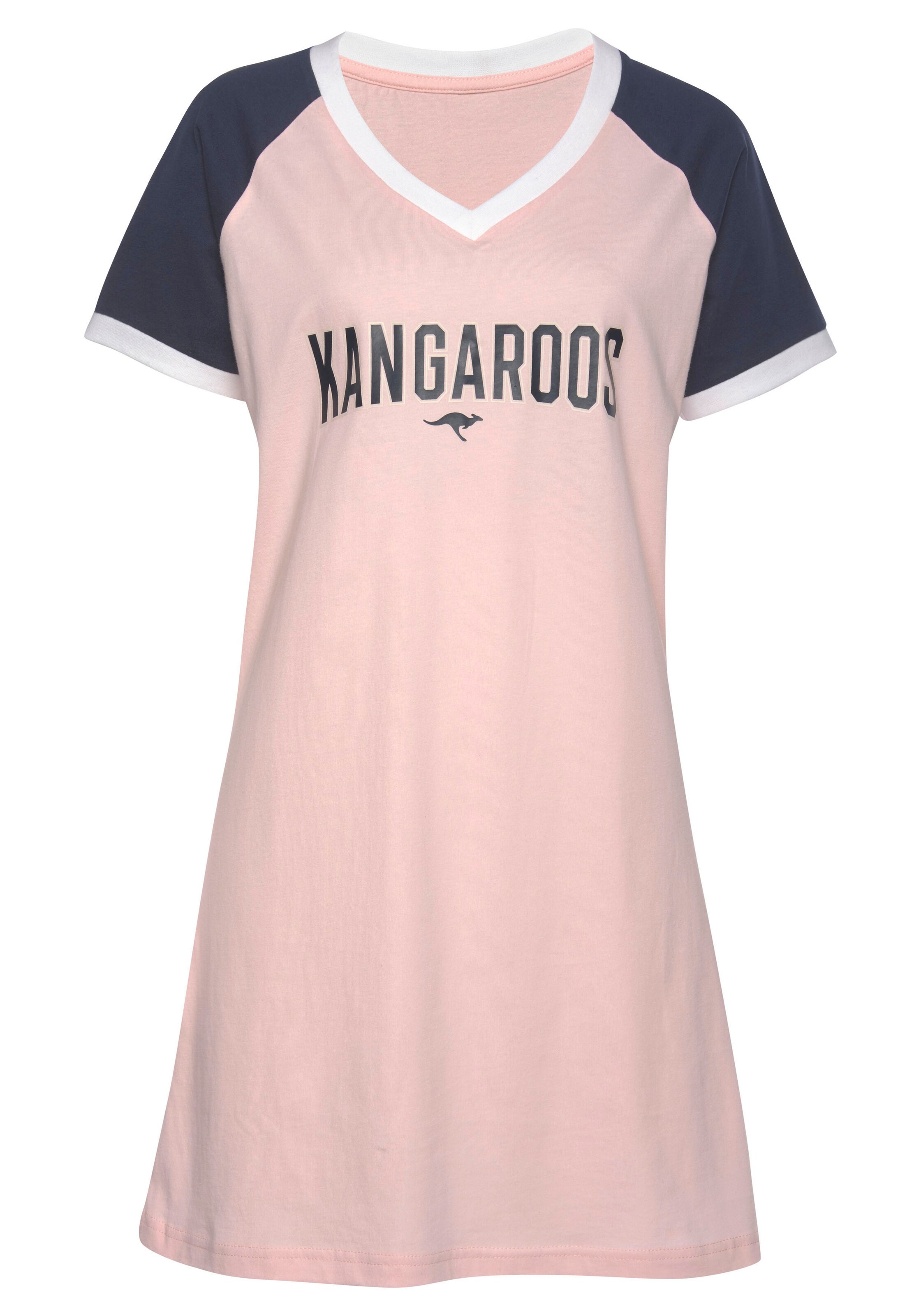 KangaROOS Nachthemd in Pink: Vorderseite