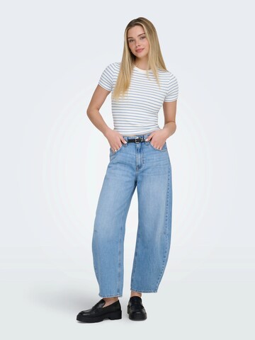 Tricou 'ONLLUPE' de la ONLY pe alb