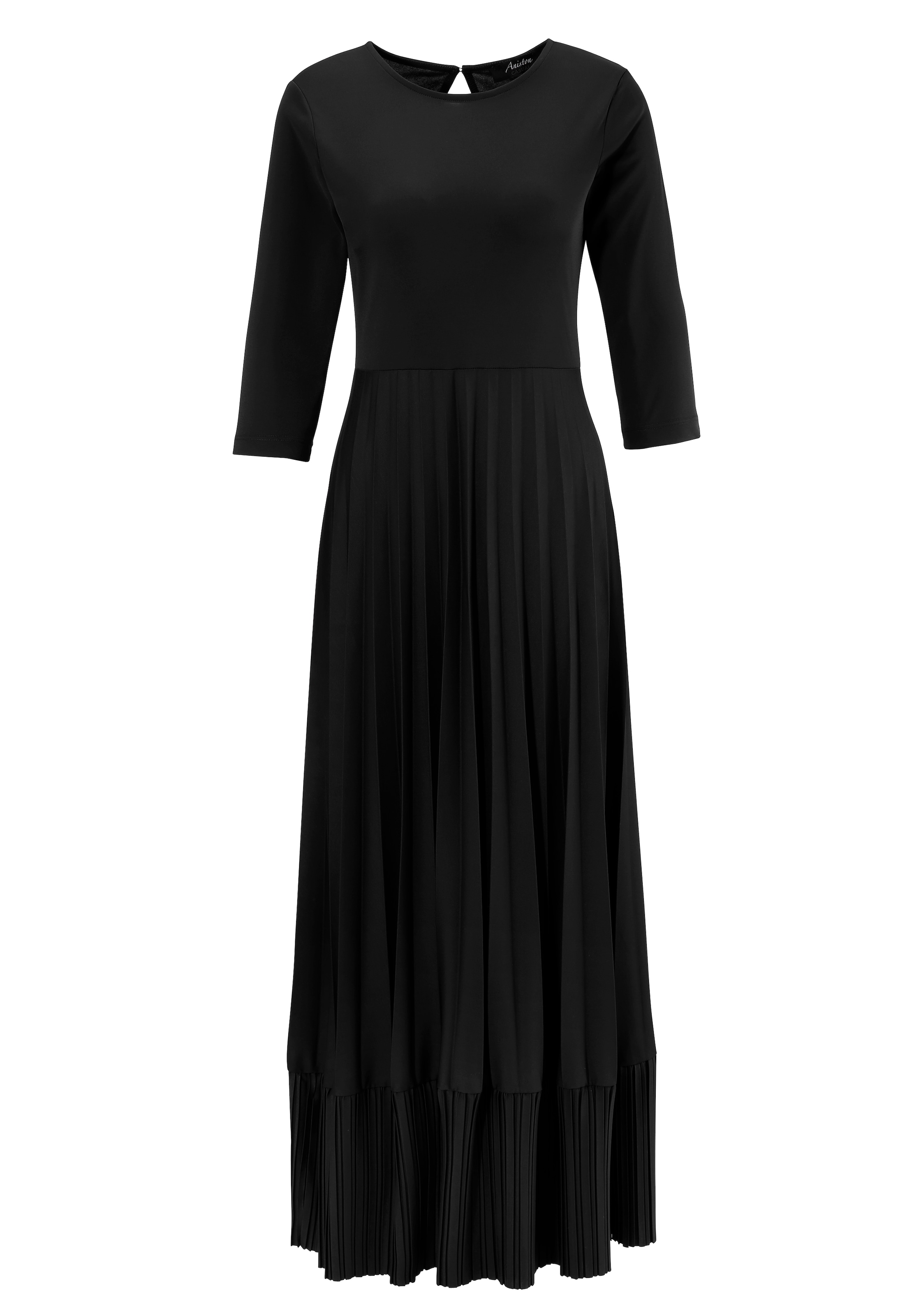 Aniston CASUAL Kleid in Schwarz: Vorderseite