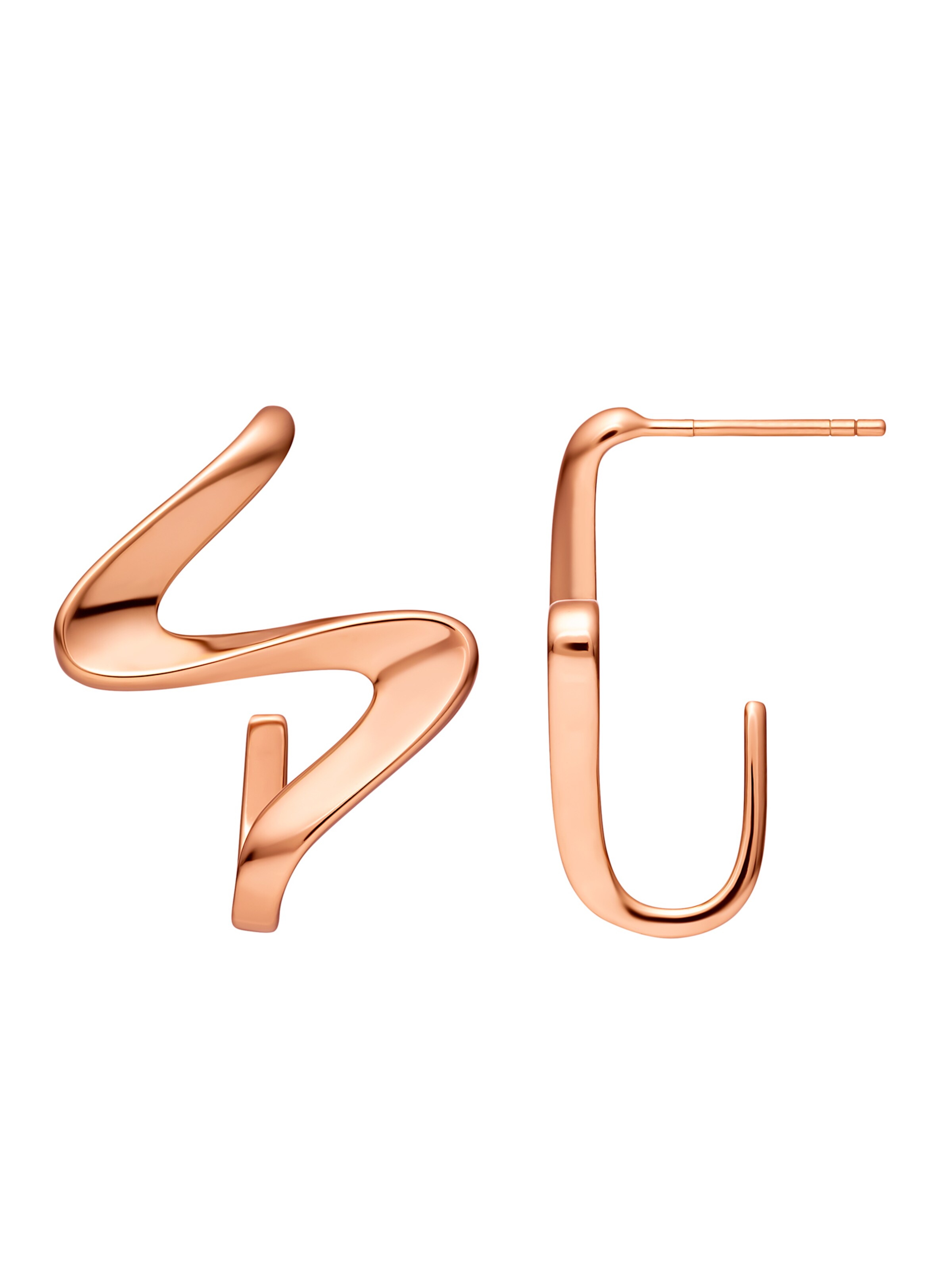 Heideman Earrings 'Fina' in Gold: front