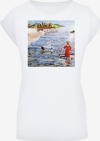 F4NT4STIC Shirt 'Genesis Foxtrot Album Cover' in Weiß: Vorderseite