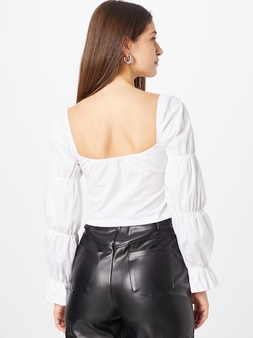 Camicia da donna 'PERLA' di Femme Luxe in bianco