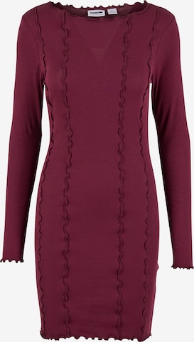 Robe 'NMJudy' Noisy may en rouge : devant