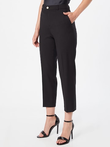 Club Monaco Regular Pleated Pants 'BORREM' in Black: front