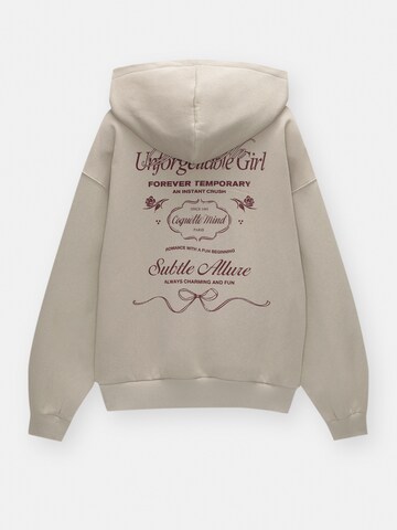 Sweat-shirt Pull&Bear en gris