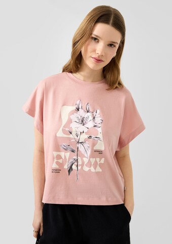 QS Shirt in Pink: front