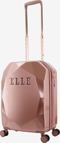 ELLE Suitcase 'Diamond' in Gold