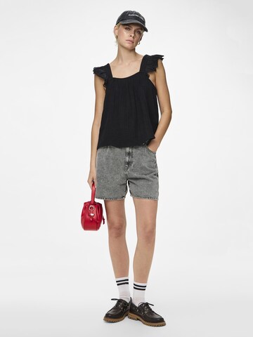 PIECES Blouse 'Kiara' in Black