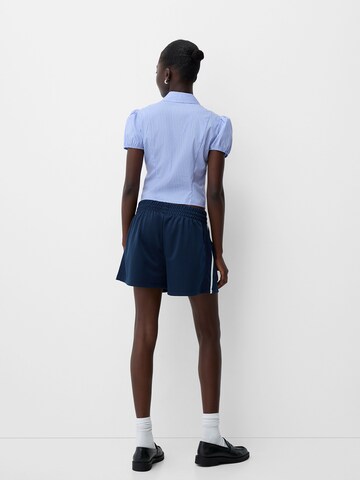 Bershka Blúz - kék