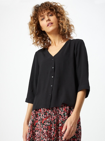 JDY - Blusa 'Capote' en negro: frente