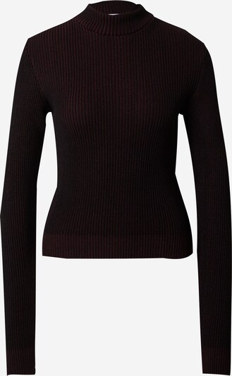 SHYX Пуловер 'Eliza' в бургундово червено / черно, Преглед на продук�та