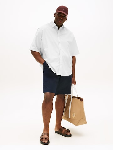 Tommy Hilfiger Big & Tall Comfort fit Overhemd in Wit