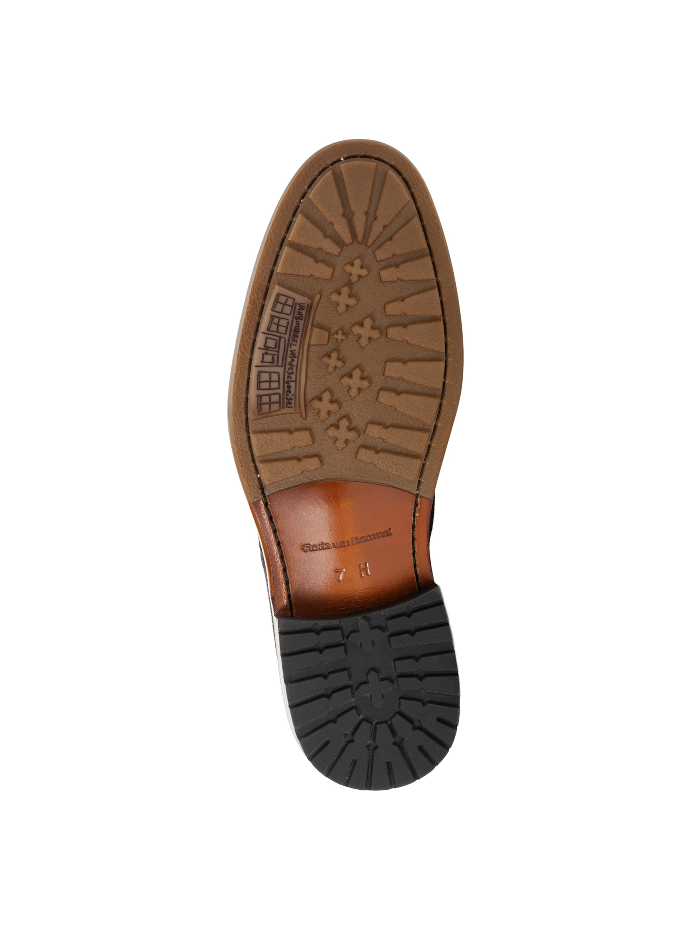 Boots chukka 'De Normer 01.' di Floris van Bommel in nero