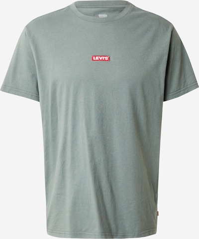 LEVI'S ® Shirt 'SS Relaxed Baby Tab Tee' in khaki / rot / weiß, Produktansicht