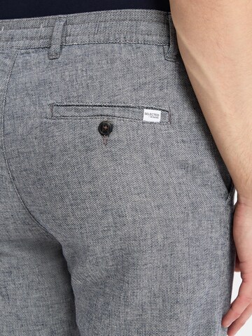 SELECTED HOMME Slim fit Chino Pants ' Brody ' in Grey