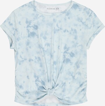 Abercrombie & Fitch - Camiseta 'Essential' en azul: frente