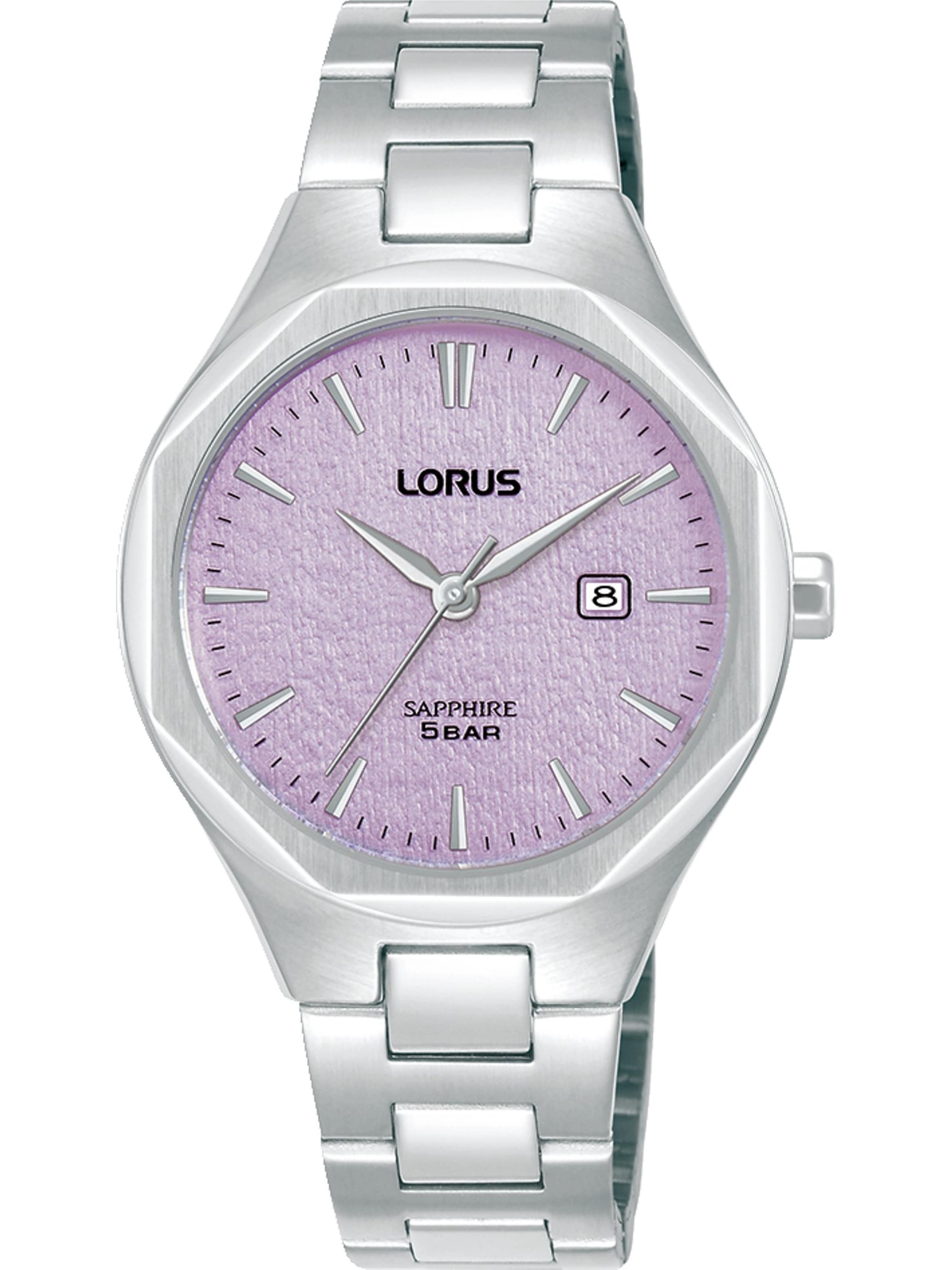 LORUS Uhr in Lila: Vorderseite
