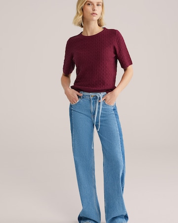 WE Fashion Sweter w kolorze czerwony