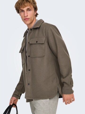 Only & SonsPrijelazna jakna 'ONSASH' - smeđa boja