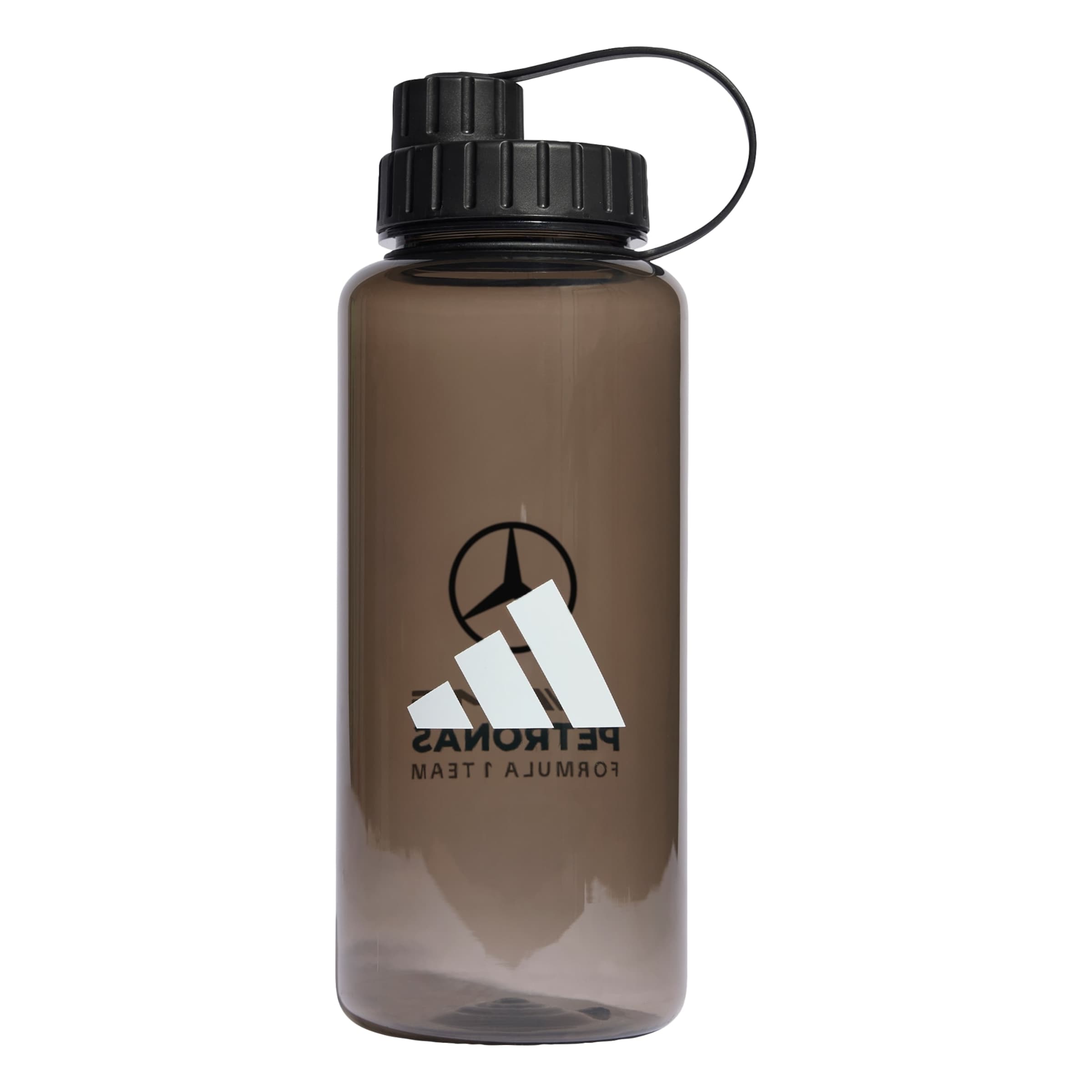 ADIDAS PERFORMANCE Drinking bottle 'Mercedes-AMG Petronas Formula 1 Team' in Black: front