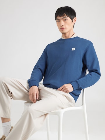 SCOTCH & SODA Свитшот 'Seasonal Core' в Синий: спереди