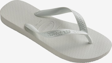 Calzatura aperta 'Top' di HAVAIANAS in bianco: frontale