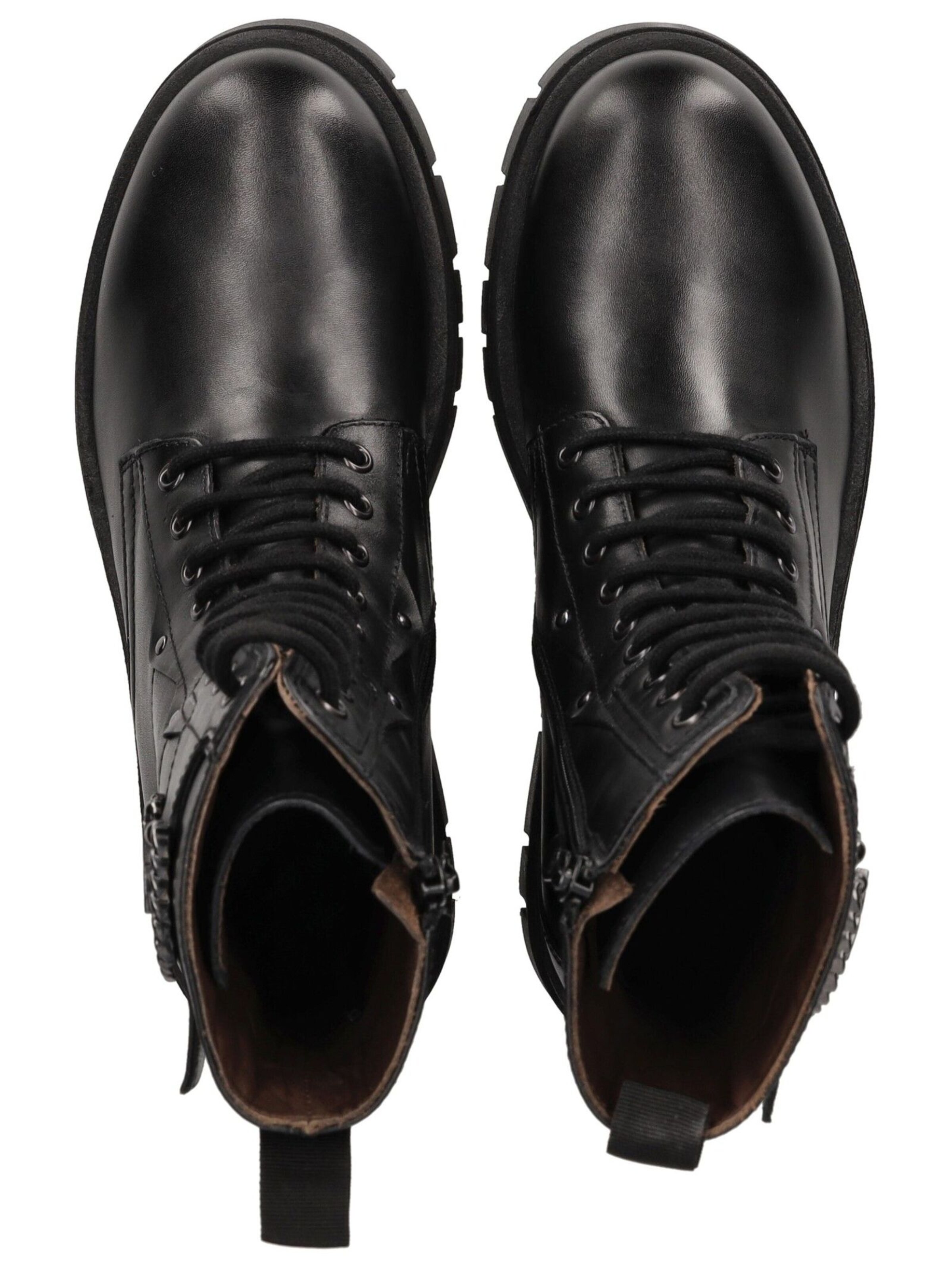 Nero Giardini Veterlaarsjes in Zwart