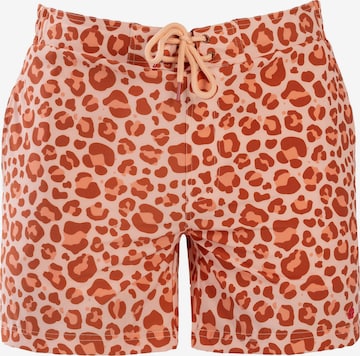 Frozen Cape Badeshorts RIBERA mit integrierter Kompressionsshort in Mischfarben: Vorderseite