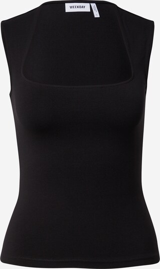 WEEKDAY Top 'Esti' en negro, Vista del producto