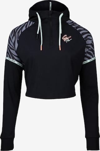 Gorilla Wear Sportief sweatshirt 'Zion' in Zwart: voorkant