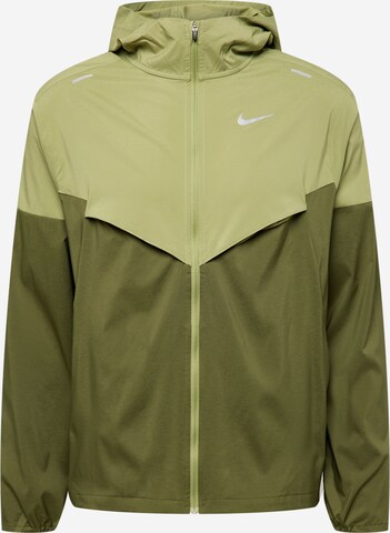 NIKE Sportjacke in Grün: predná strana