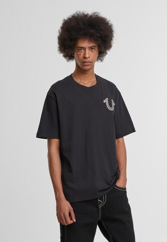 True Religion Shirt 'Skeleton' in Black