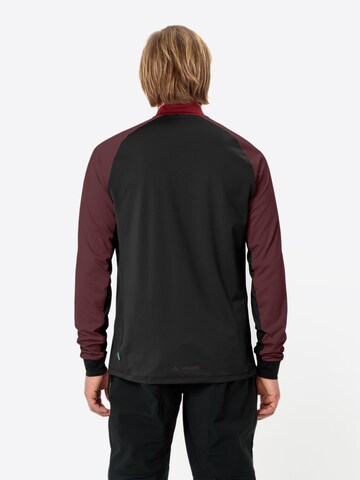 VAUDE Functioneel shirt 'Qimsa' in Zwart