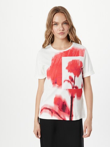 TAIFUN Shirt in Rood: voorkant