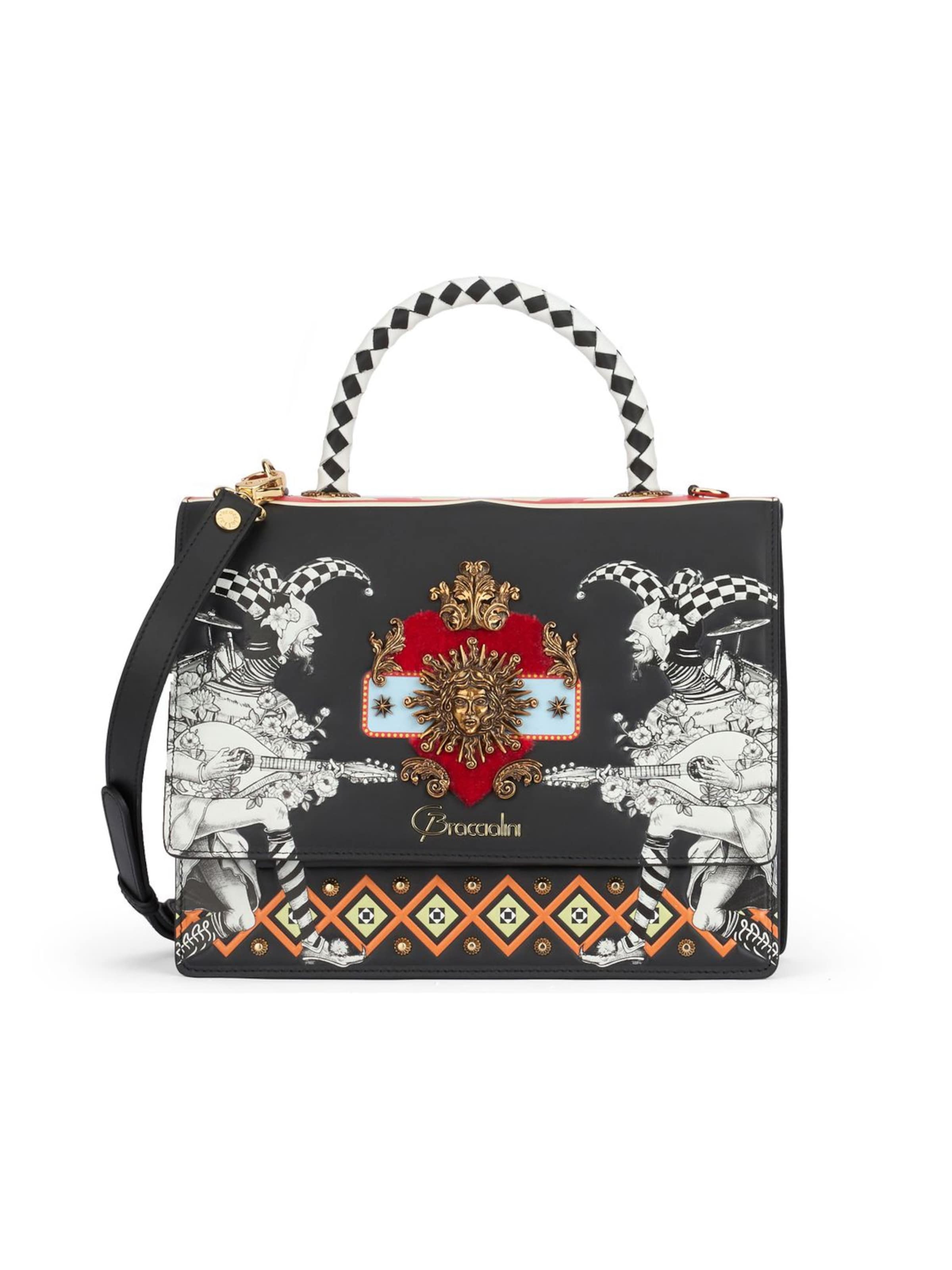 Braccialini Handbag 'Audrey Joker' in Black: front