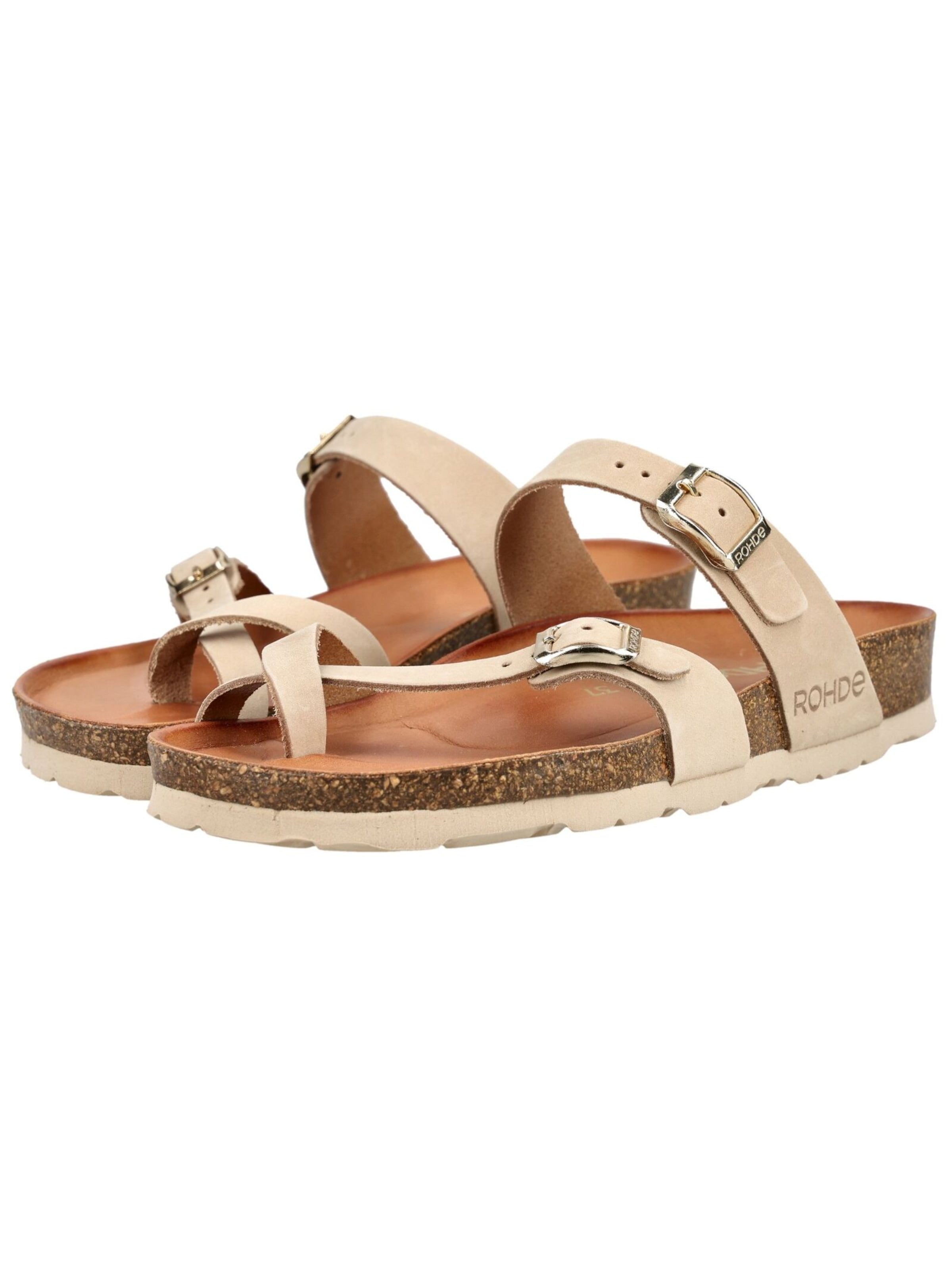 ROHDE Pantolette in Beige