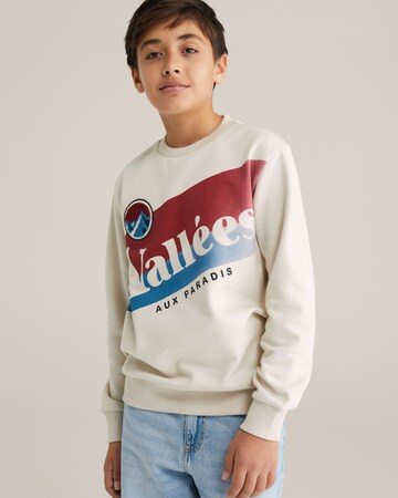 WE Fashion Collegepaita värissä beige: etupuoli