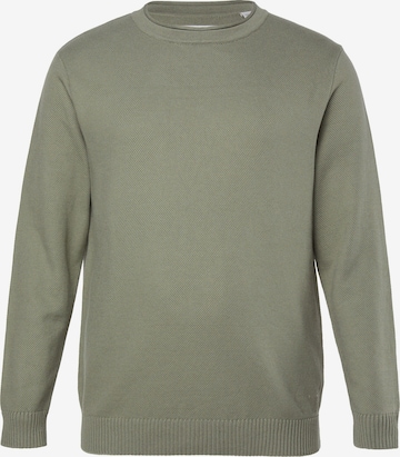 JP1880 Trui in Groen: voorkant