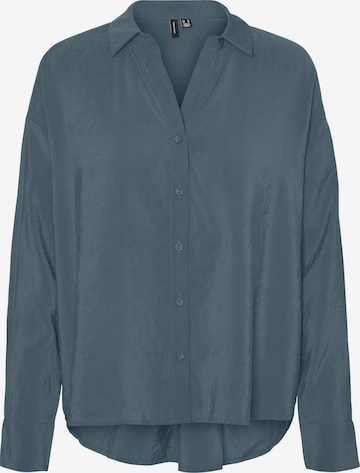 VERO MODA Bluse 'Queeny' in Blau: predná strana