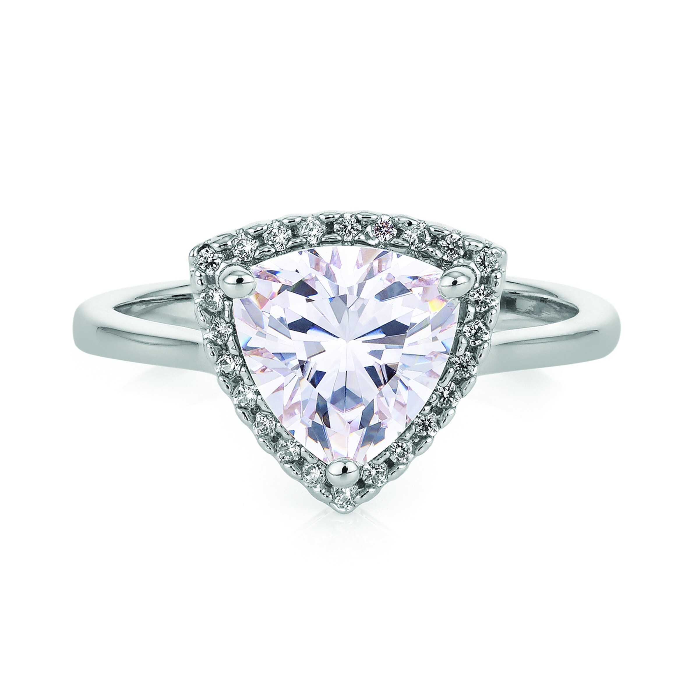 Buckley London Ring in Silber: Vorderseite