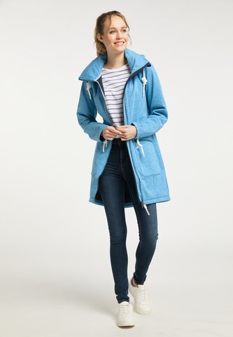 ICEBOUND Knitted Coat in Blue