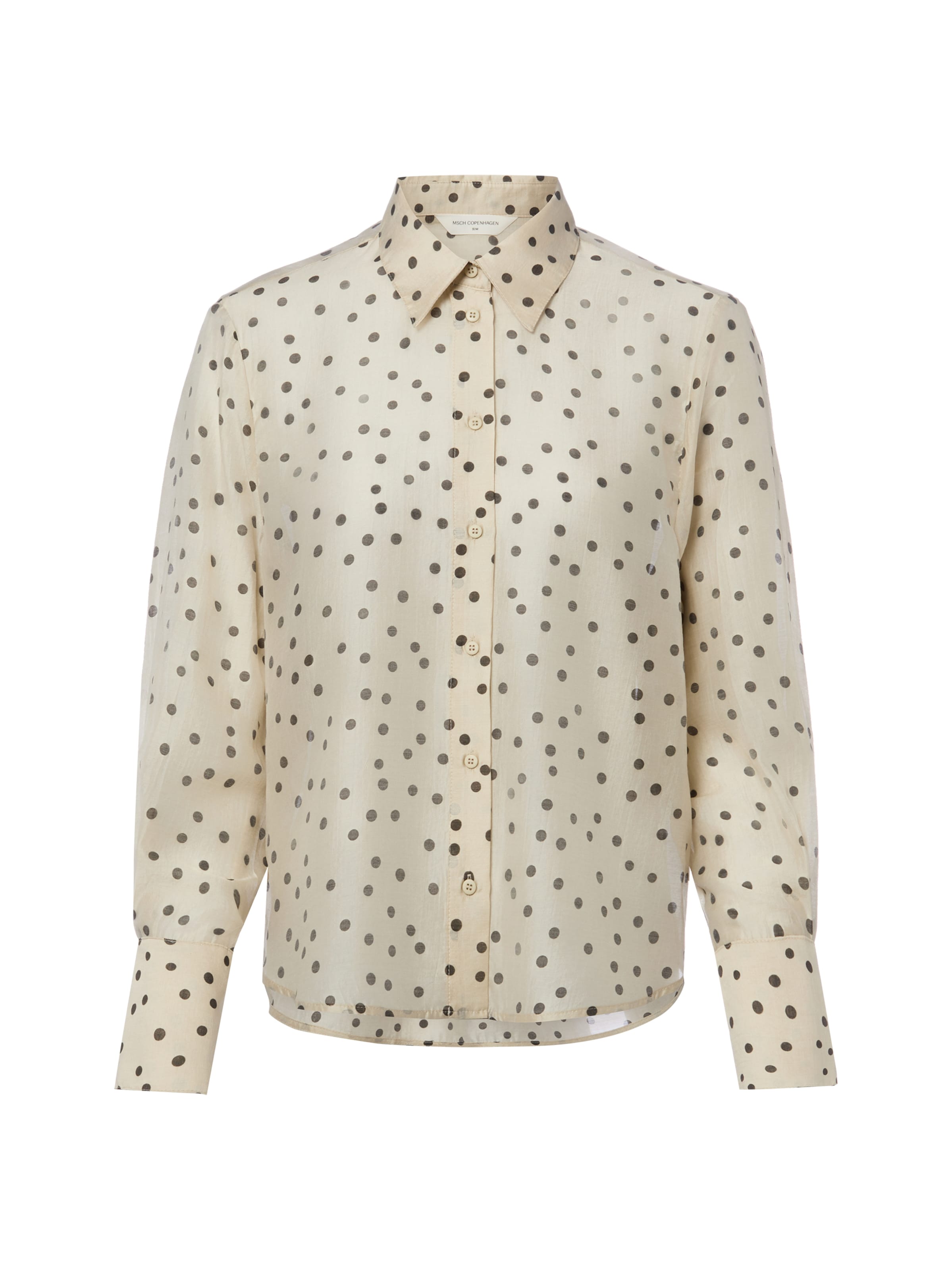 MSCH COPENHAGEN Blouse 'Dorothea Faustina' in Beige: front