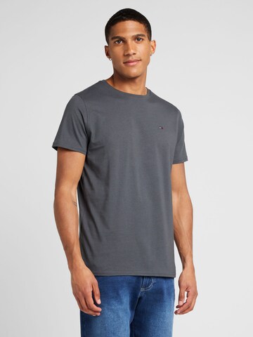 T-Shirt Tommy Jeans en gris : devant