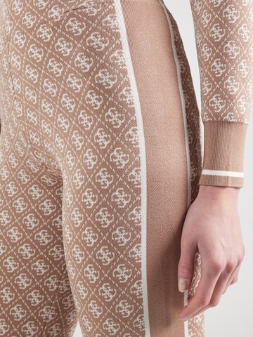 GUESS - Acampanado Pantalón 'LISE' en beige