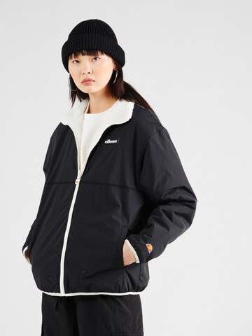 ELLESSE Between-Season Jacket 'Valgarde' in Black: front